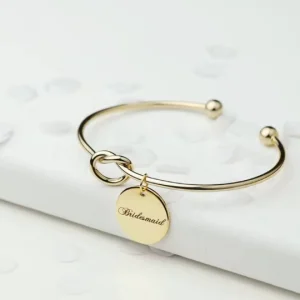 Personalized Handwriting Bracelet gold