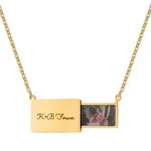 Custom Photo Locket Necklace
