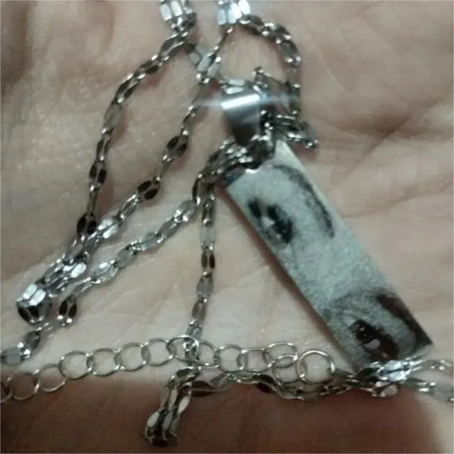 Product: Custom Eyes Photo Necklace
