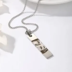 Personalized Eye Photo Necklace
