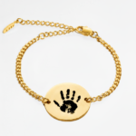 Custom Baby Handprint Bracelet