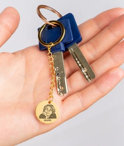 Custom Human Portrait Keychains