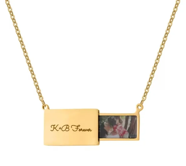 Custom Photo Locket Necklace