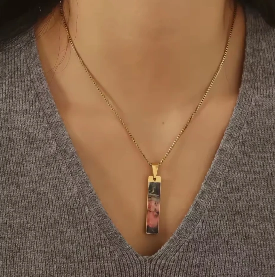 Color Eye Picture Necklace - Image 3