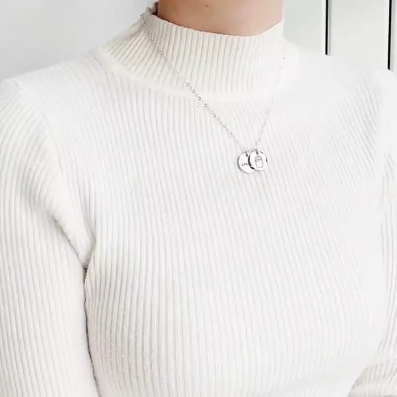 personalized kids drwaing necklace modal